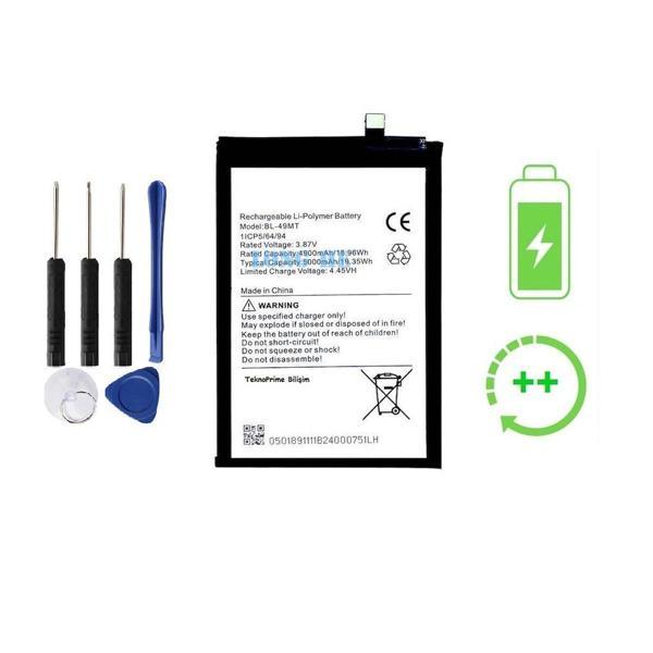  Tecno Spark 10C ile Uyumlu  Güclendirilmis İthal Pil Batarya BL-49ST - Image 1