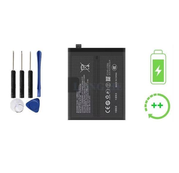 Realme 7 Pro İle Uyumlu Güçlendirilmiş İthal Pil Batarya BLP799 - Image 1