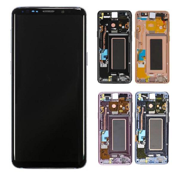 Samsung Galaxy S9 G960F ile Uyumlu Oled Ekran Dokunmatik Siyah - Image 1