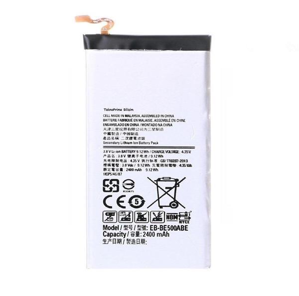 Samsung Galaxy E5 E500F ile Uyumlu İthal Pil Batarya - Image 1