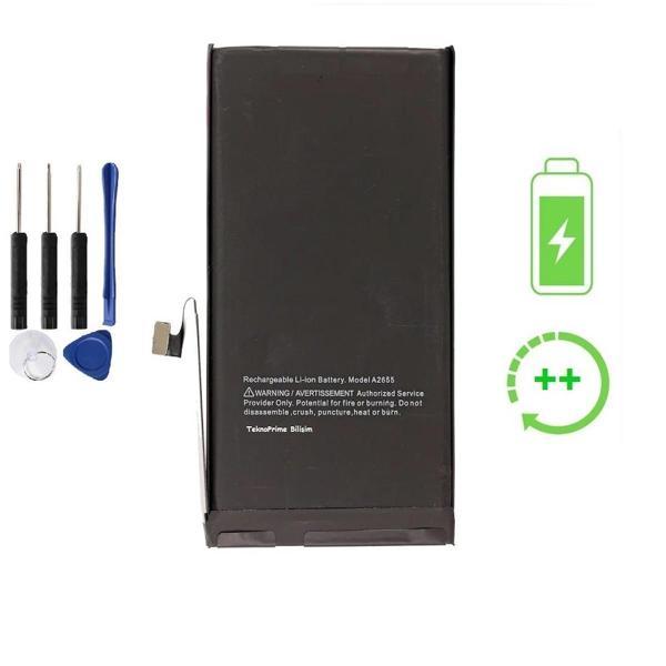 İphone 13 İle Uyumlu Güclendirilmis İthal Pil Batarya - Image 1