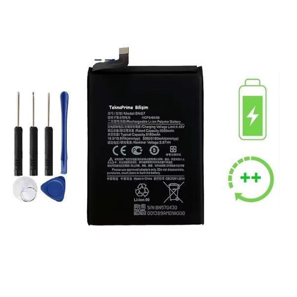 Poco X3 İle Uyumlu Güclendirilmiş İthal Pil Batarya BN57 - Image 1