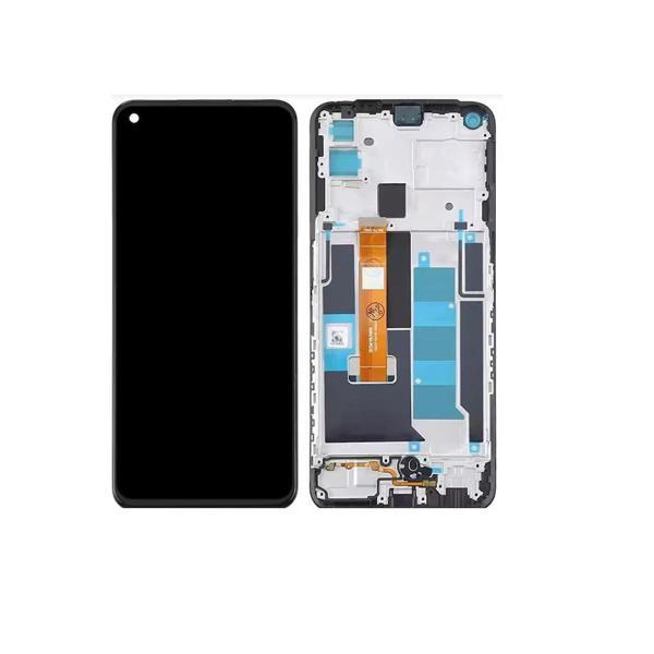 Oppo Realme 7 İle Uyumlu Lcd Ekran Dokunmatik Çıtalı Rmx2151 Rmx2155 - Image 1