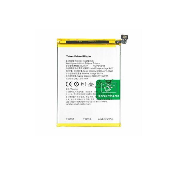 Oppo A15 ile Uyumlu İthal Pil Batarya Blp817 - Image 1