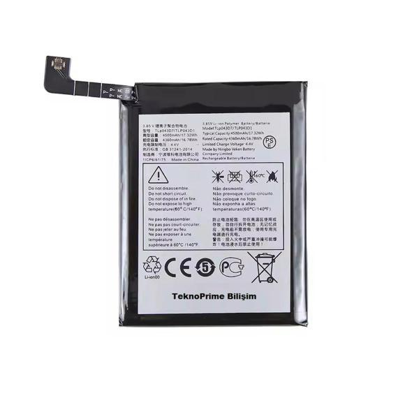 TCL 20 Pro  ile Uyumlu İthal Pil Batarya T810H - Image 1