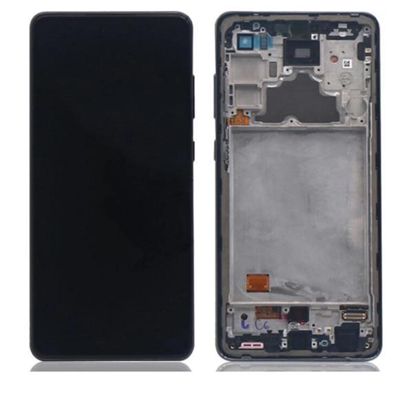 Samsung Galaxy A72 A725F İle Uyumlu Oled Ekran Dokunmatik Tam Ekran - Image 1