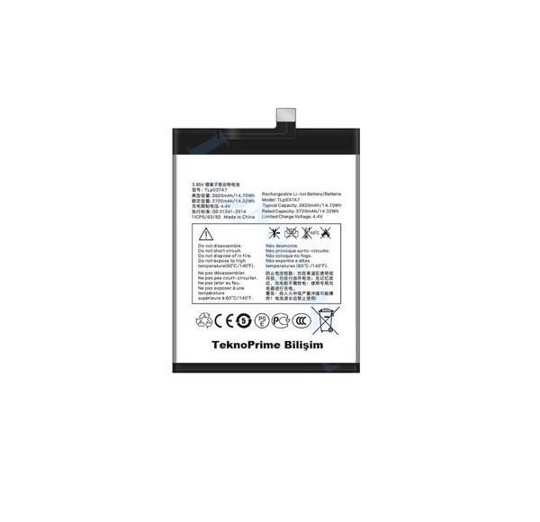 TCL Plex ile Uyumlu İthal Pil Batarya T780H - Image 1