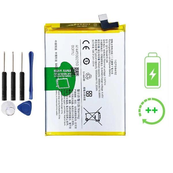 Vivo Y53s 4G İle Uyumlu  Güclendirilmis İthal Pil Batarya B-Q8 - Image 1