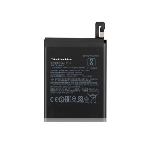 Xiaomi Redmi Note 5 ile Uyumlu İthal Pil Batarya BN45 - Image 1