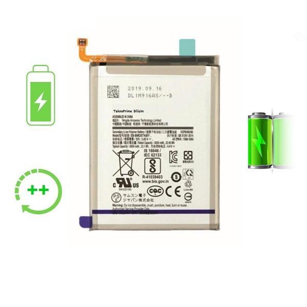  Samsung Galaxy M21 M215F ile Uyumlu Güclendirilmis İthal Pil Batarya - Image 1