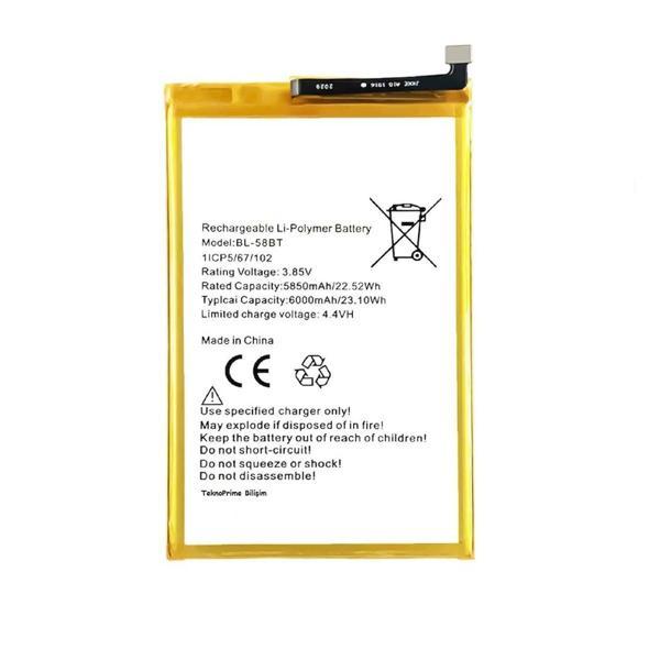 Tecno Pova 1 ile Uyumlu İthal Pil Batarya LD7 LD7j BL-58BT - Image 1