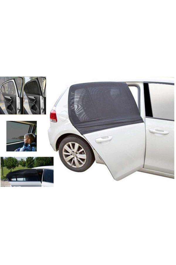 Teknolojipro Araba Yan Cam Güneşlik Araç Oto Sineklik Otombil Yan Cam Güneşlik - Image 1
