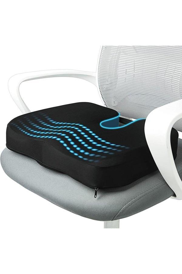 Baffhome Visko Cocix Minder Oturma Minderi Ortopedik Oturma Minderi Oturma Simidi Yastığı - Image 1