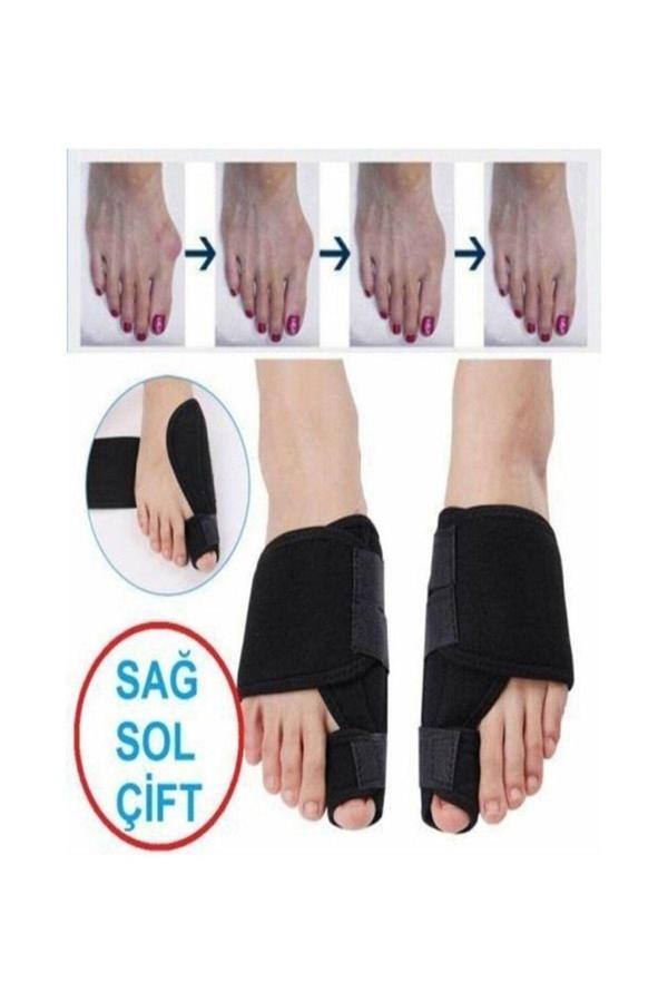 Baffhome Halluks Gece Ateli Ayak Başparmak Kemiği Çıkıntısı Bunyonu 1 Çift Sağ Ve Sol 2 Adet - Image 1