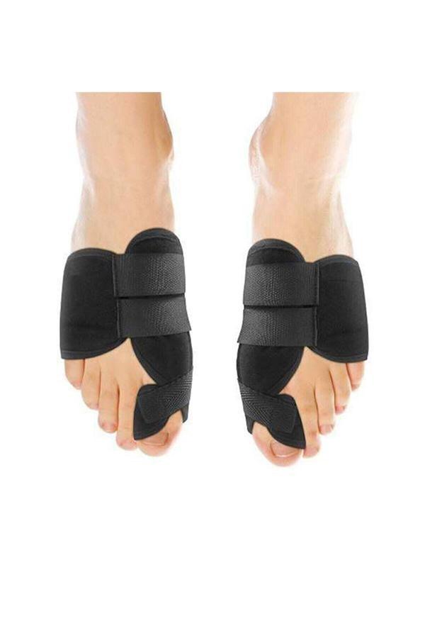 Baffhome Halluks Valgus Gece Ateli Ayak Başparmak Kemiği Çıkıntısı Bunyonu 1 Çift Sağ Ve Sol 2 Adet - Image 1