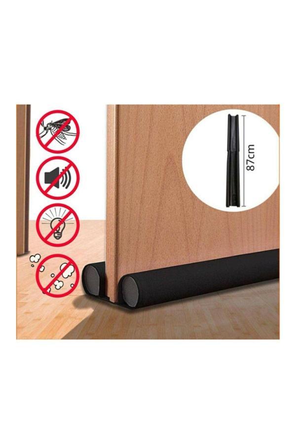 Baffhome Isı Işık Önleyici 4 Adet Kapı Altı Rüzgar Önleyici Sünger Kapı Altlığı - Image 1