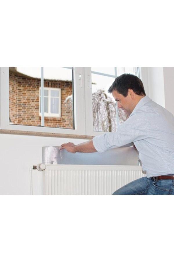 Baffhome 2 Adet Radyatör Arkası Isı Yalıtım Plakası Petek Yakıt Tasarruf Levhası - Image 1