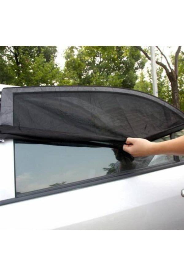 Baffhome 2 X Uv Koruma Araba Oto Güneş Işığı Gölge Araba Arka Yan Pencere Perdeleri - Image 1