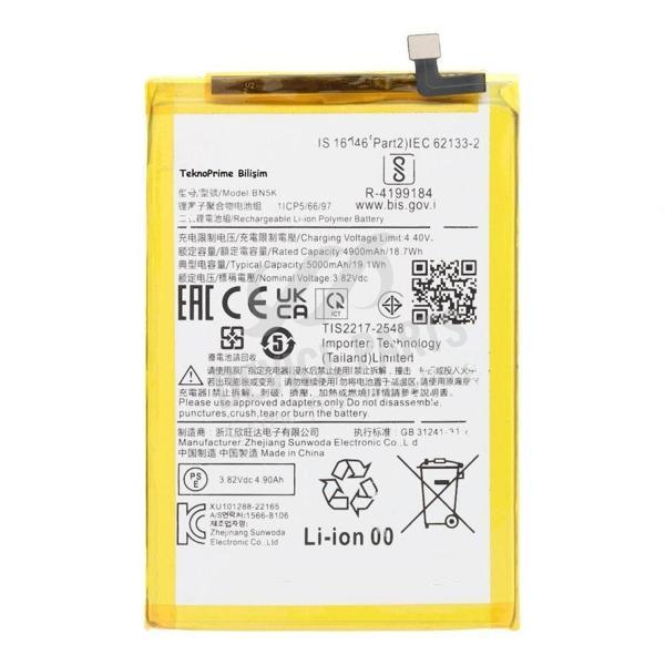 Xiaomi Redmi 12C ile Uyumlu İthal Pil Batarya BN5K - Image 1