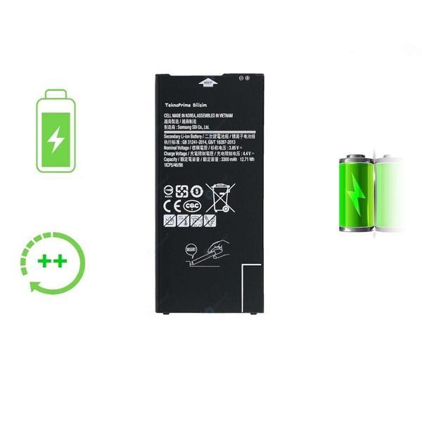  Samsung Galaxy J6 Plus J610 ile Uyumlu Güclendirilmis İthal Pil Batarya - Image 1