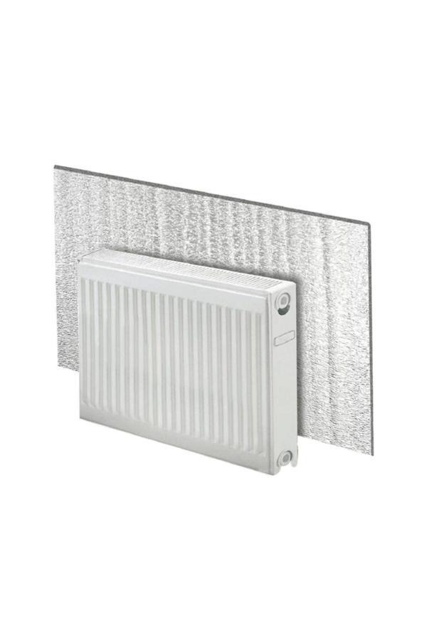 Baffhome Kalorifer Petek Arkası Isı Yalıtım Levhası Alüminyum Folyo Kaplı 1 Cm Polietilen Levha 50X100 Cm - Image 1