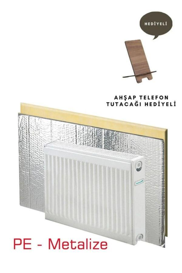 Baffhome 8 Adet Petek Arkası Yalıtım Levhası Alüminyum Folyo 8 Radyatör Arkalığı - Image 1