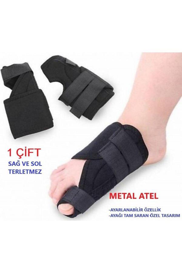 Baffhome Medikal Halluks Valgus Gece Ateli Ayak Baş Parmak Bunyon Koruyucu Parmak Kemik Çıkıntısı Için Aparat - Image 1