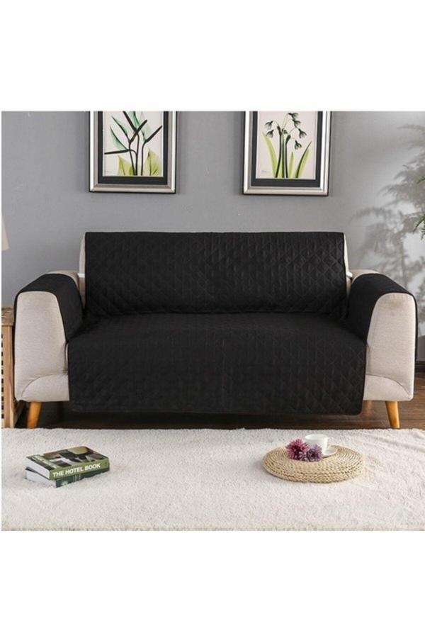 Baffhome Oceanstyle Sivi Geçirmez Koltuk Kanepe Örtüsü ( 3'Lü Koltuklar Için ) - Image 1