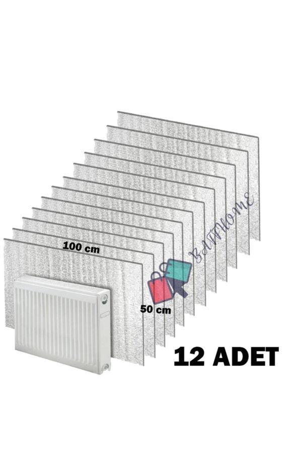 Baffhome Isı Yalıtımlı Radyatör Petek Arkası Sıcaklık Tasarruf Kalorifer Izopan Levhası 12 Adet - Image 1