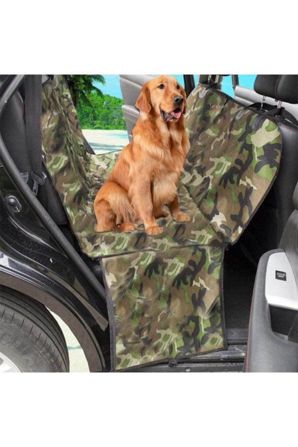 Baffhome Köpek Araba Araç Koltuk Kılıfı Oto Koltuk Kılıfı Kamuflaj Köpekler Için Havuz Tipi Koltuk Örtüsü - Image 1