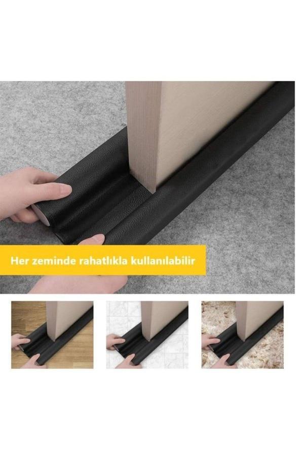 Baffhome Çift Taraflı Kapı Alt Rüzgar Önleyici Isı Yalıtım Süngeri Kapı Eşiği Süngeri - Image 1