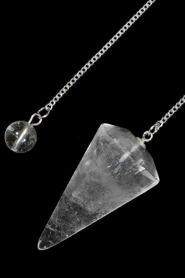 Sertifikalı Aaa+ Kalite Kristal Kuvars Taşı Pandül Sarkaç - 4cm - Image 1