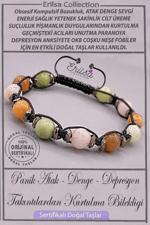 Sertifikalı Gerçek AAA+ Takıntılardan Kurtalma Bilekliği - Panik Atak Denge Sevgi Enerji Depresyon - Image 1