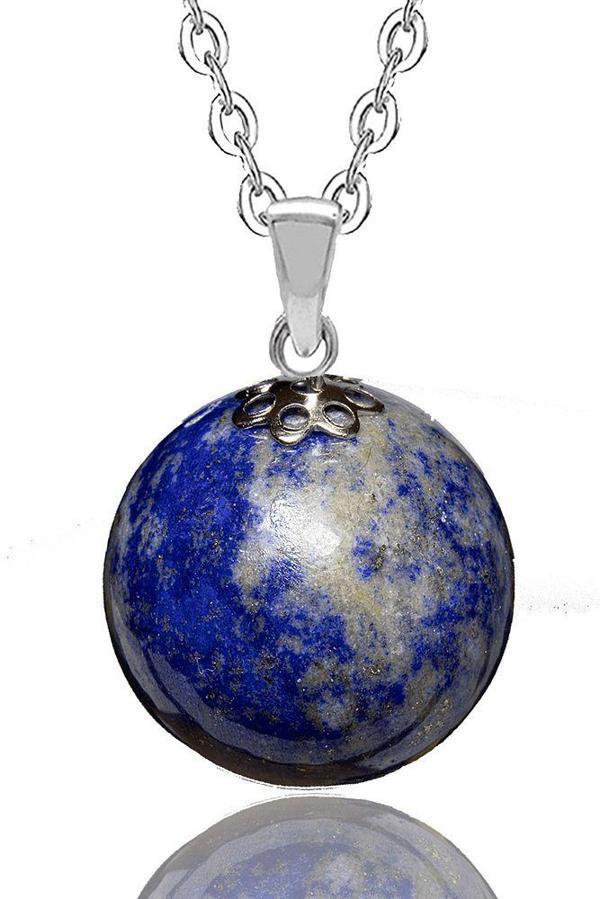 Sertifikalı Aaa Kalite Lapis Lazuli Taşı Kolye (afganistan) - Image 1