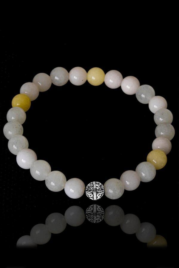 Sertifikalı Amazonit Taşı Bileklik - Gümüş Aparatlı - Image 1