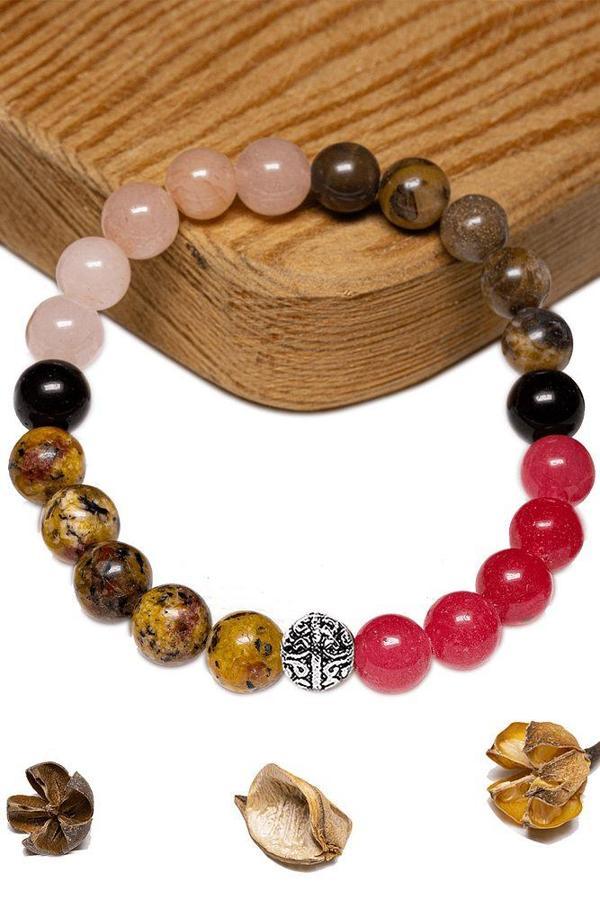 Sertifikalı Yay Burcu Doğal Taş Bileklik - Gümüş Aparatlı - Image 1