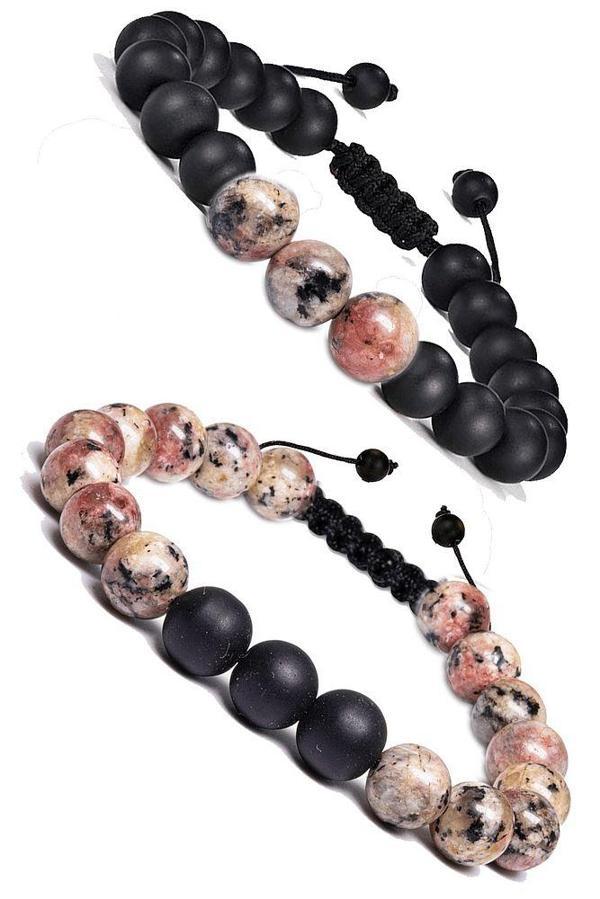 Sertifikalı Doğal Jade - Ceyt Taşı Bileklik Seti - Image 1