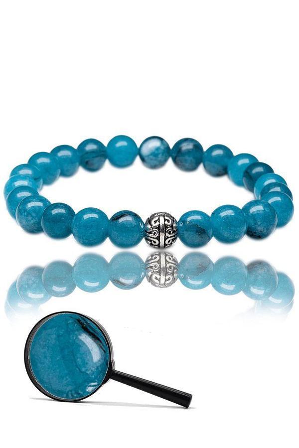 Sertifikalı Aaa Gerçek Apatit Taşı Bileklik - Hindistan - Image 1