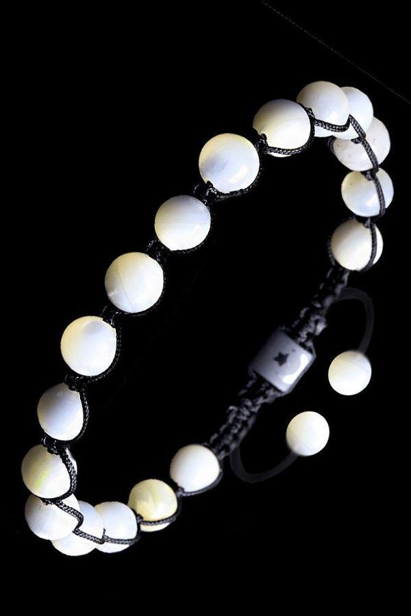 Siyah Makrome Sedef Bileklik - Image 1