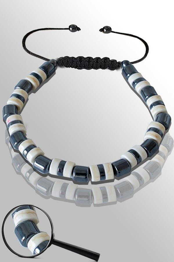 Sertifikalı Terahertz - Havlit Taşı Bileklik - Ayarlamalı - Image 1