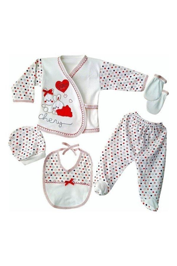 Hece Bebe Yenidoğan Hastane Çıkışı 5 Parça - Image 1