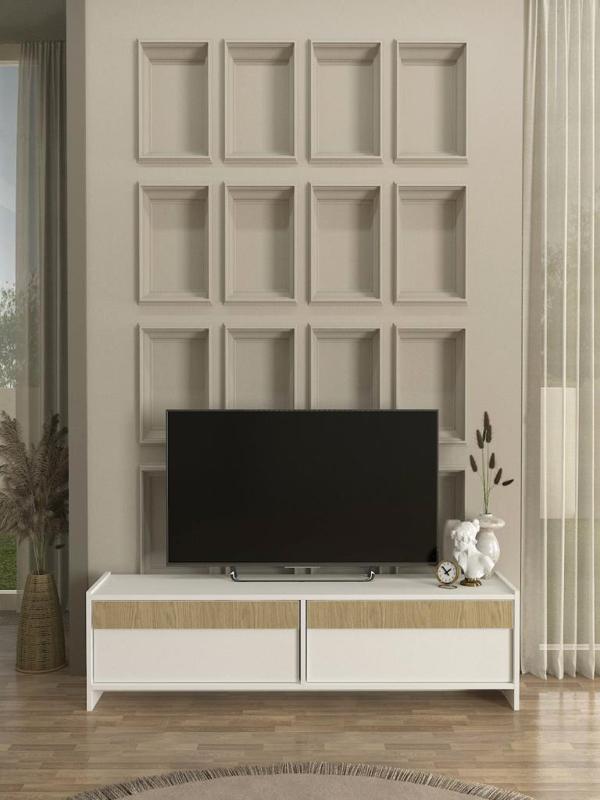 Dekorister Cosmos Tv Sehpası Beyaz - Rota 150 cm - Image 1