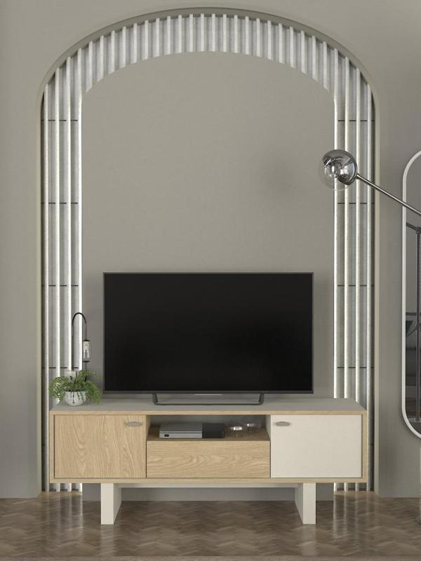 Dekorister Selinos Tv Sehpası Kumtaşı - Rota 150cm - Image 1