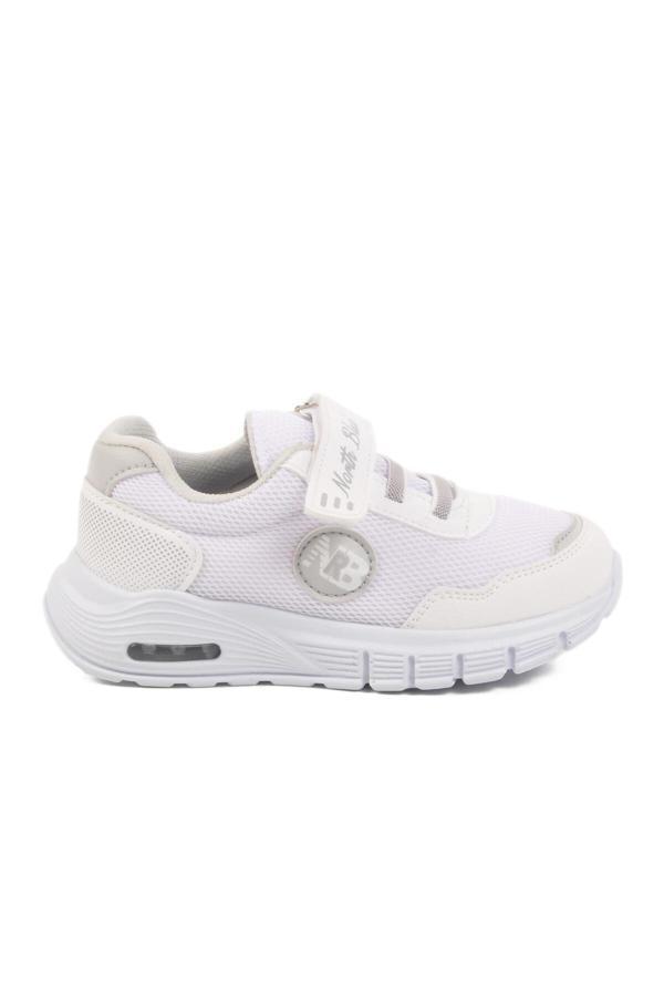 Beyaz Buz Cırtlı Işıklı Unisex Çocuk Spor Ayakkabı 336126 P - Image 1
