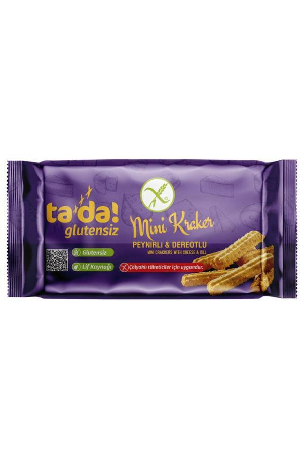 Tada Glutensiz Peynirli Dereotlu Mini Kraker 85 Gr - Image 1
