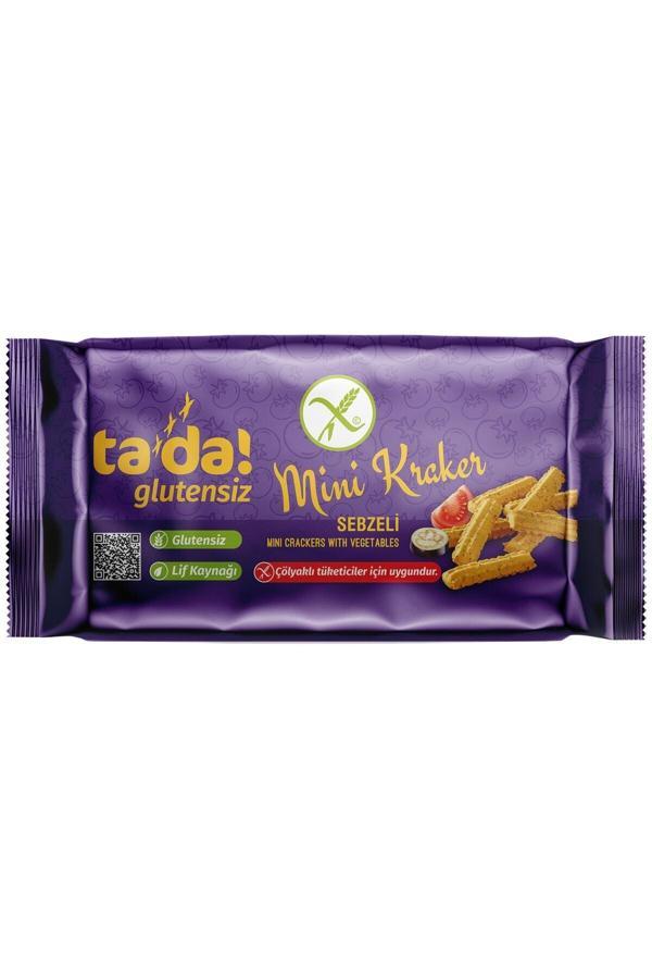 Tada Glutensiz Sebzeli Mini Kraker 85 G - Image 1