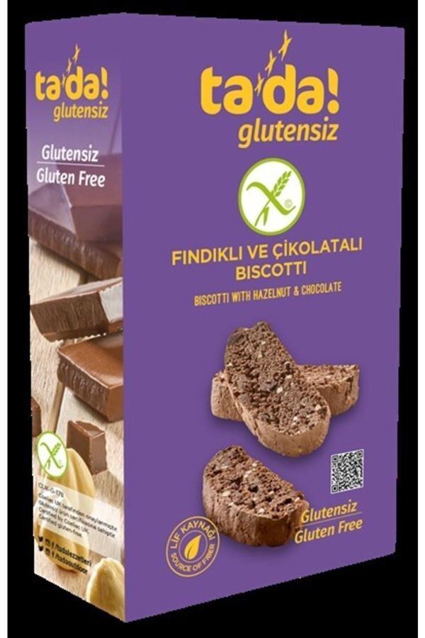 Tada Glutensiz Çikolatalı Fındıklı Biscotti 110G - Image 1