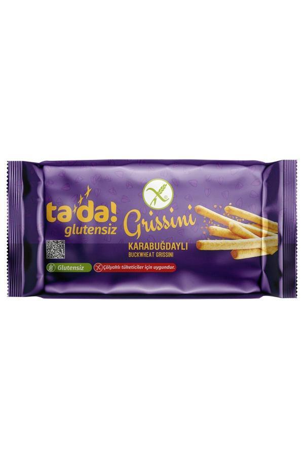 Tada Glutensiz Karabuğdaylı Grissini 75 Gr (Çölyaklı Tüketicler İçin Uygun, Lif Kaynağı) - Image 1