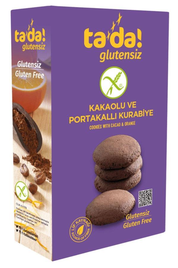 Tada Glutensiz Kakaolu Portakallı Kurabiye 100 Gr - Image 1
