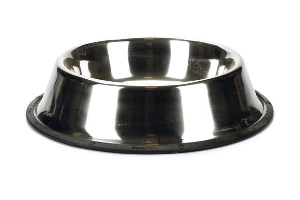 Beeztees Köpek Mama Su Kabı, Paslanmaz Çelik, Kaymaz, 25,5cm, 2,2L - Image 1